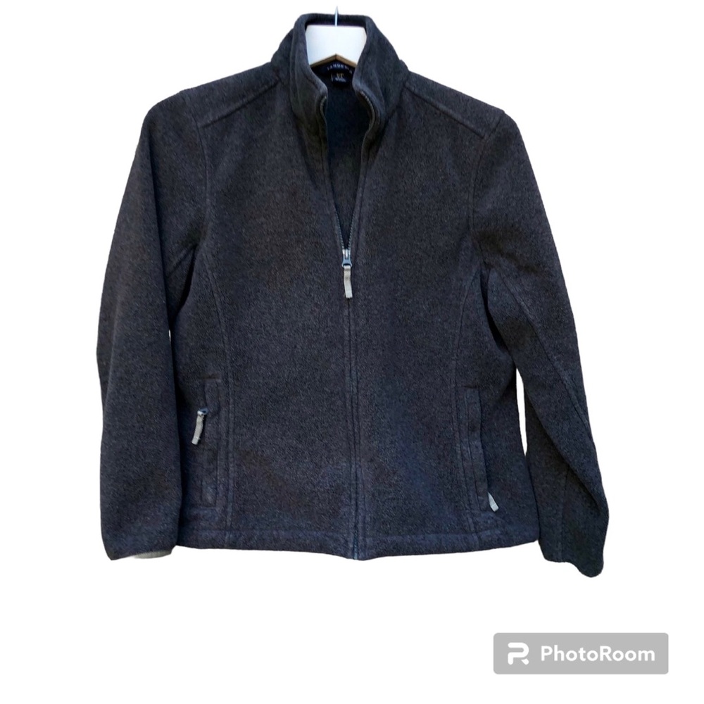 Lands' End Boys Jacket Coat Sz. 6-8 Full Zip Front